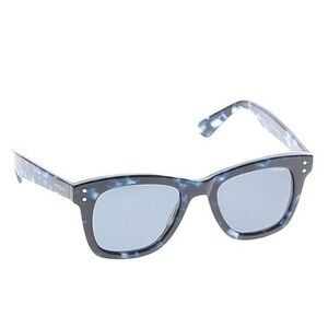 New KOMONO Sunglasses Allen indigo blue tortoise wayfarer style